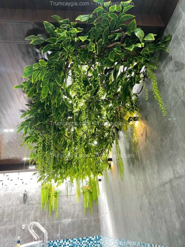 Cây Giả Trang Trí Trần Nhà
