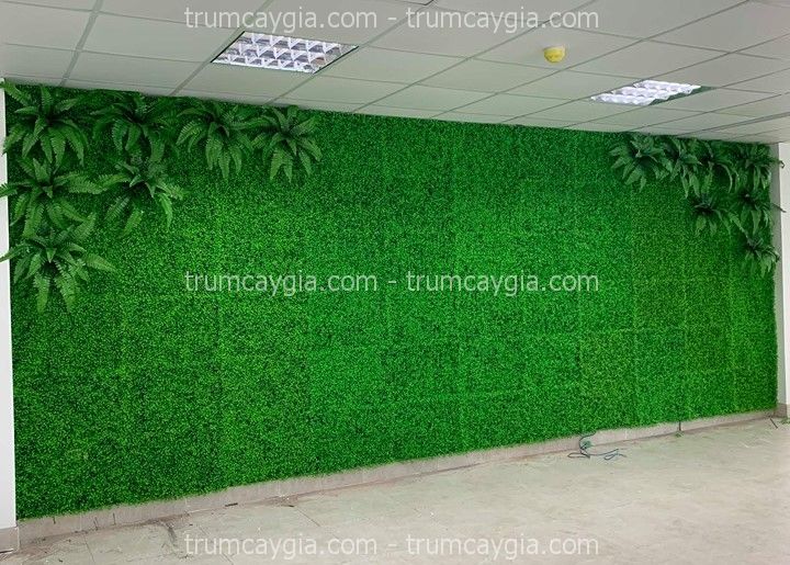 tường cây giả quận tân phú