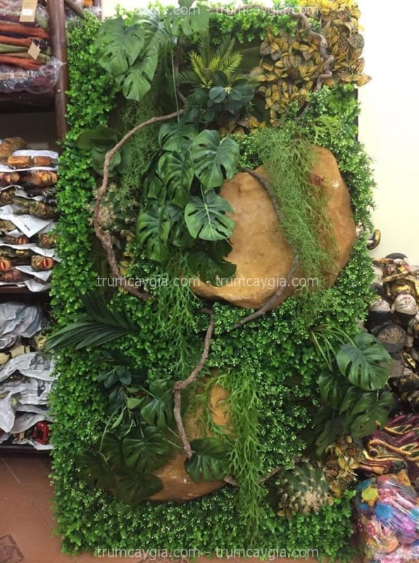 tường cây giả quận tân phú