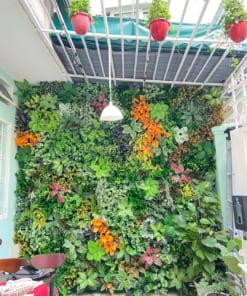 Tường Cây Giả Tại Quận 4 TPHCM
