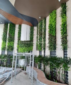 Tường Cây Giả Tại Quận 7 TPHCM